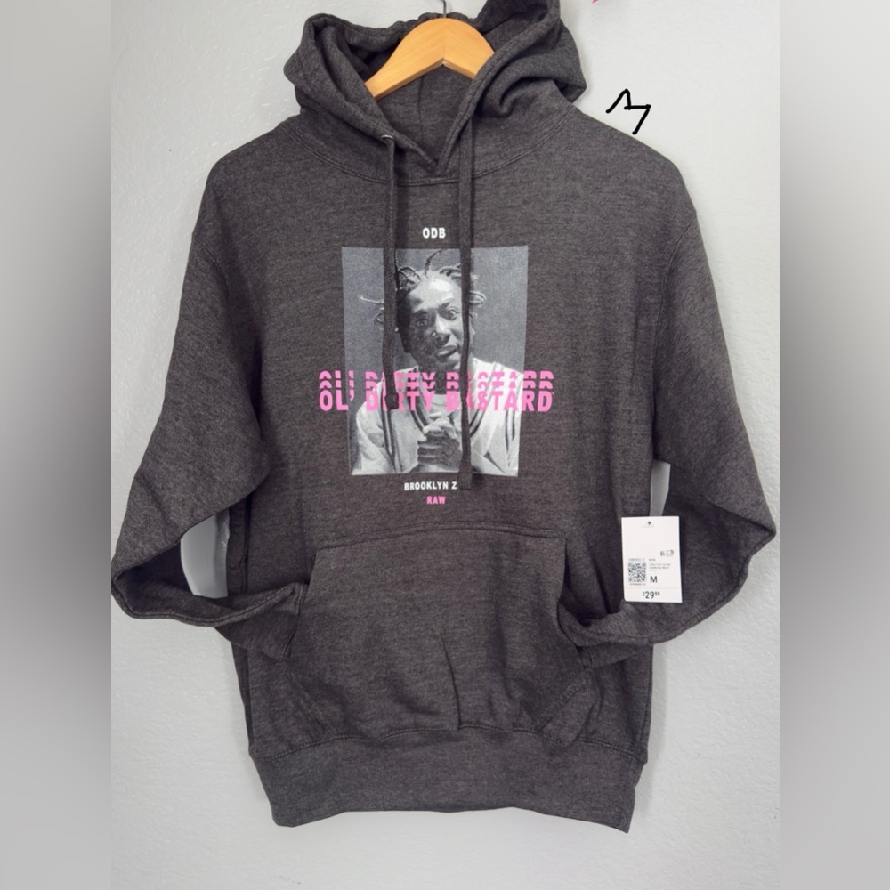 Forever 21 Charcoal Graphic Hoodie